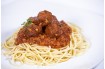 ▷ Espaguetis a la boloñesa con albondigas de pollo | ¡PIDE YA!
