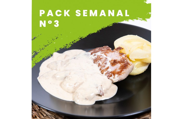 Pack Semanal Nº3 (5 platos)