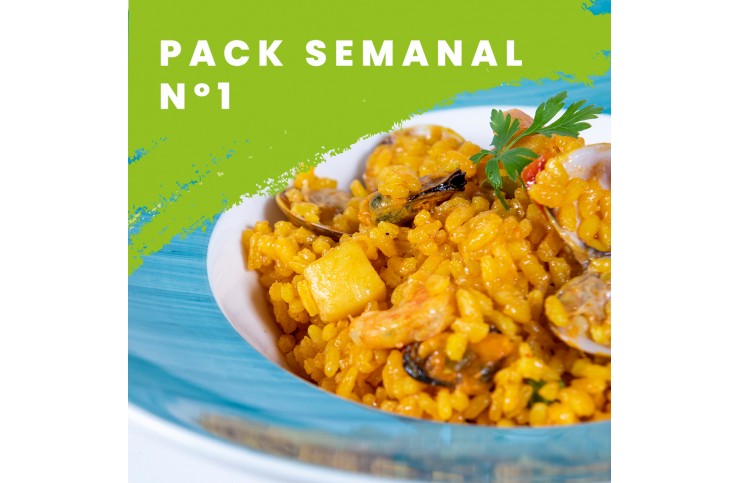 Pack Semanal Nº1 (5 platos)