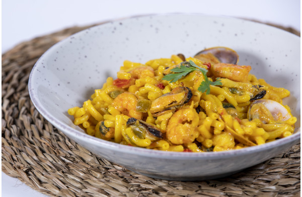 Fideua de mariscos