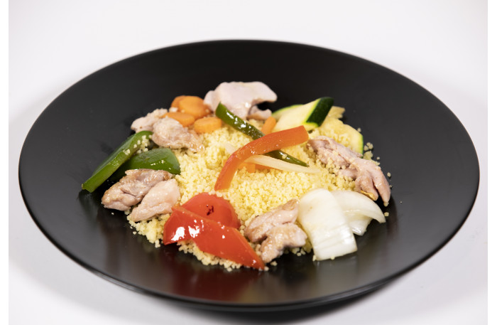 Cuscus de pollo y verduras Cuscus de pollo y verduras