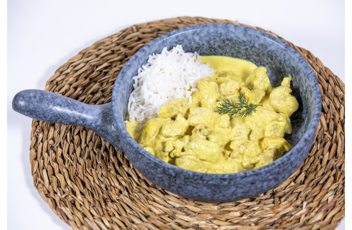 Pollo al curry Pollo al curry