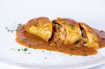 Calamar relleno de mariscos